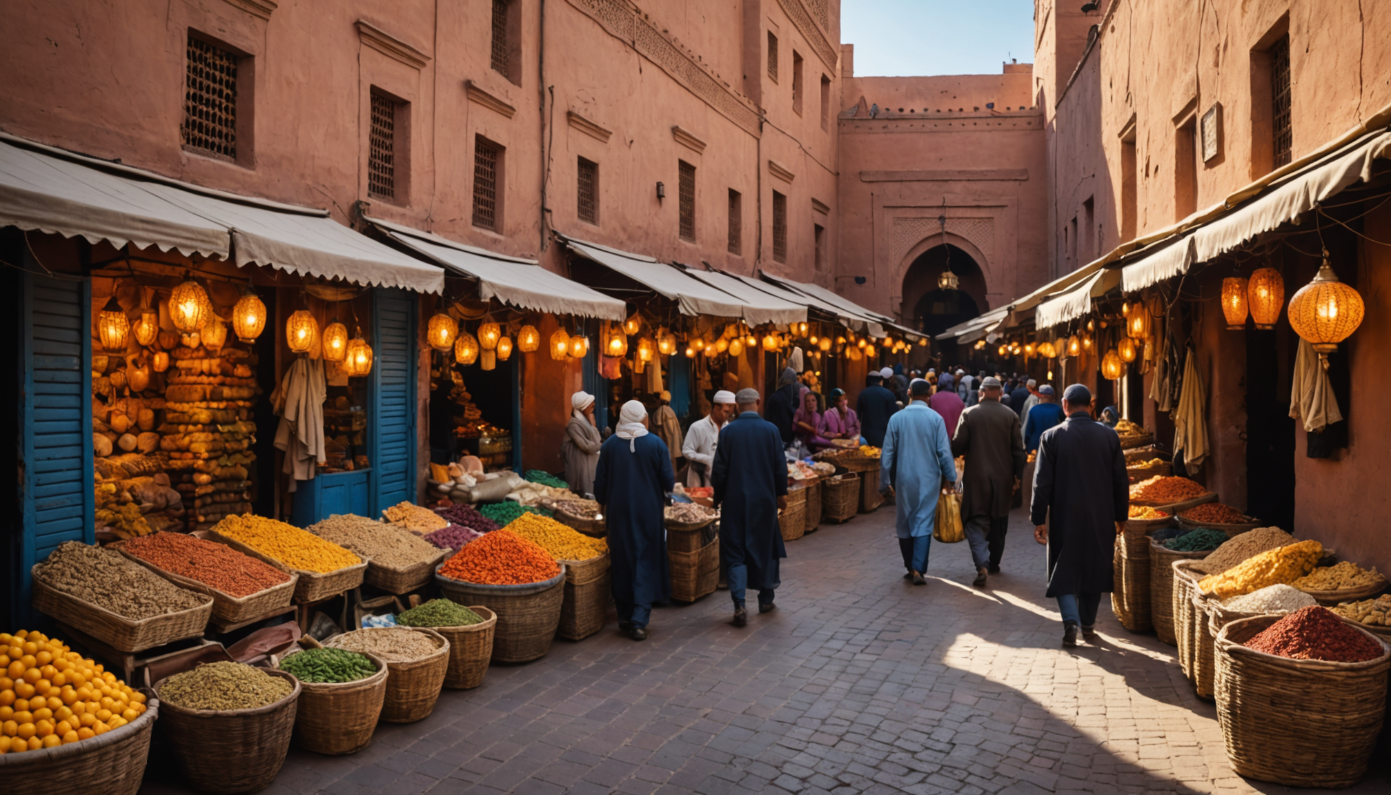 découvrez marrakech, la perle du sud marocain : visites des souks colorés, palais historiques, jardins luxuriants et ambiance unique au cœur de la médina.