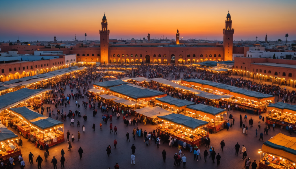 découvrez marrakech, la perle du sud marocain : une ville vibrante, riche en histoire, en couleurs et en saveurs, célèbre pour ses souks animés, ses palais majestueux et son atmosphère envoûtante.