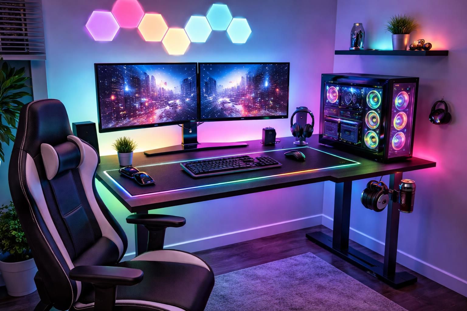découvrez comment optimiser votre pc gaming avec un setup lumineux rgb et un bureau ergonomique, pour améliorer votre confort et vos performances lors des longues sessions de jeu.