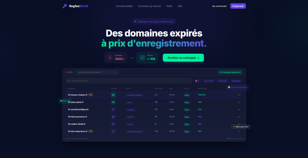 Acheter un domaine regfee pour booster votre SEO en 2026
